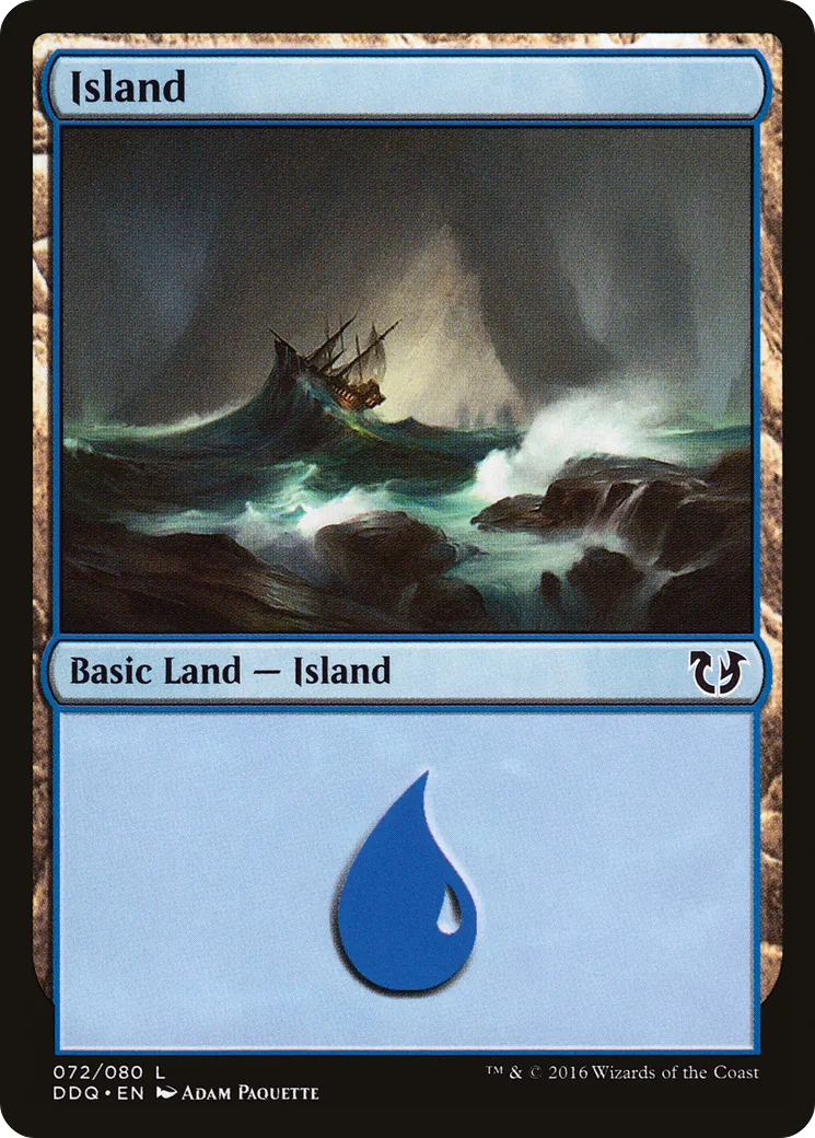 Island — Duel Decks: Blessed vs. Cursed — Magic: The Gathering