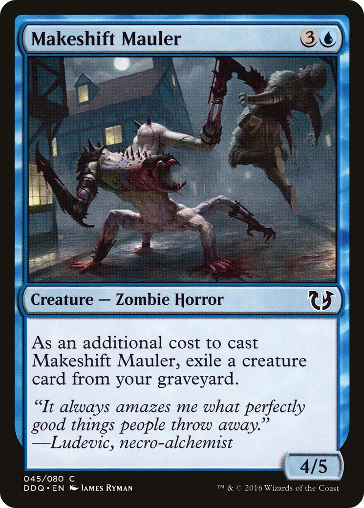 Makeshift Mauler — Duel Decks: Blessed vs. Cursed — Magic: The Gathering