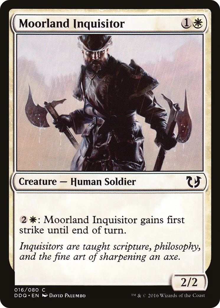 Inquisiteur de la lande — Duel Decks: Blessed vs. Cursed — Magic: The Gathering