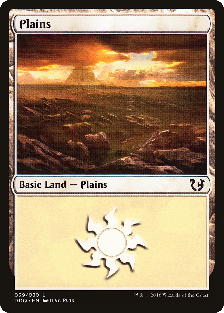 Plains — Duel Decks: Blessed vs. Cursed — Magic: The Gathering
