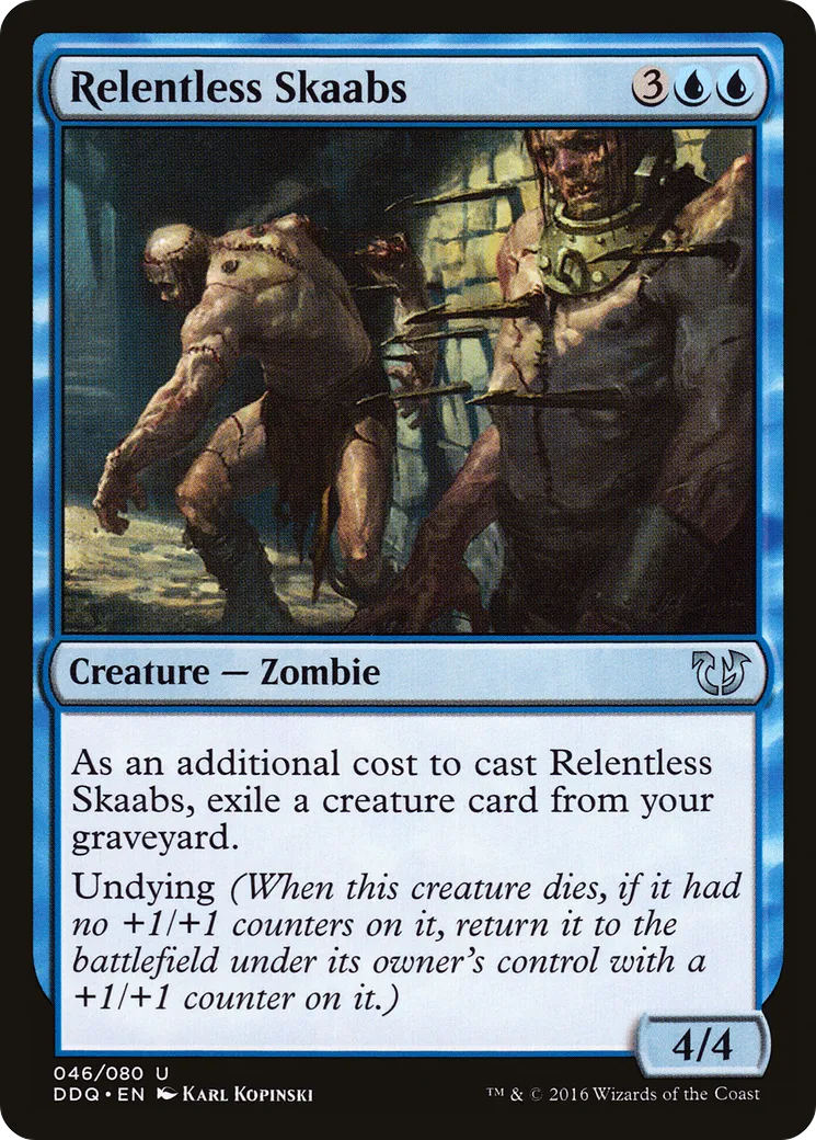 Relentless Skaabs — Duel Decks: Blessed vs. Cursed — Magic: The Gathering