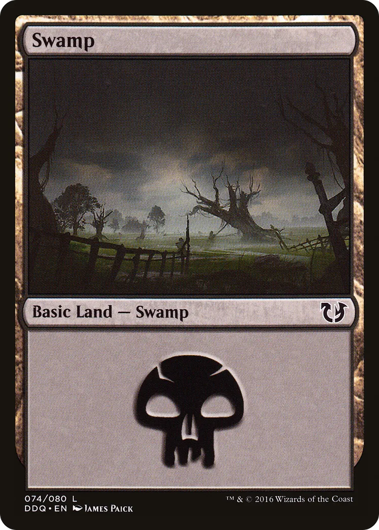 Swamp — Duel Decks: Blessed vs. Cursed — Magic: The Gathering