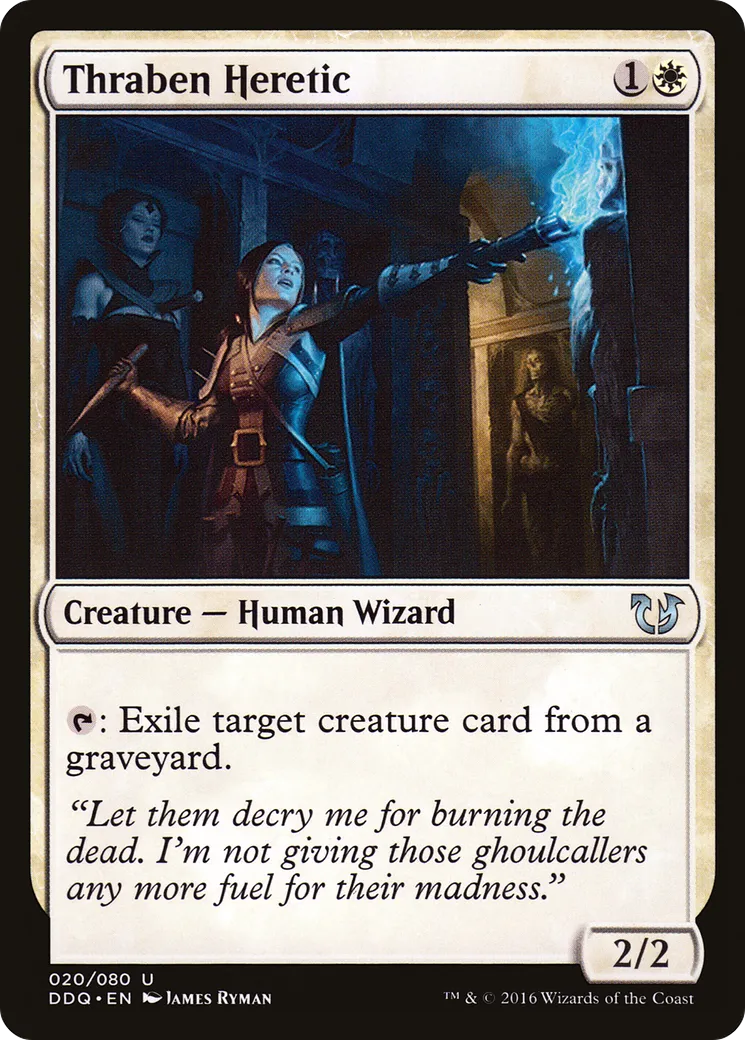 Hérétique de Thraben — Duel Decks: Blessed vs. Cursed — Magic: The Gathering