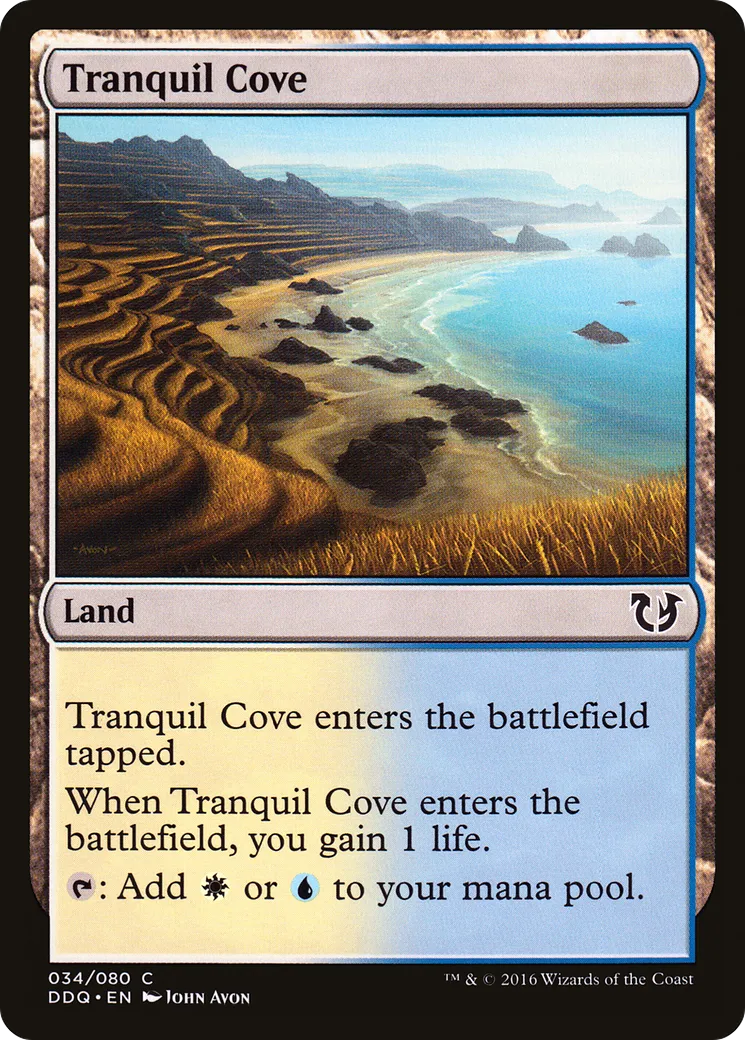 Crique tranquille — Duel Decks: Blessed vs. Cursed — Magic: The Gathering