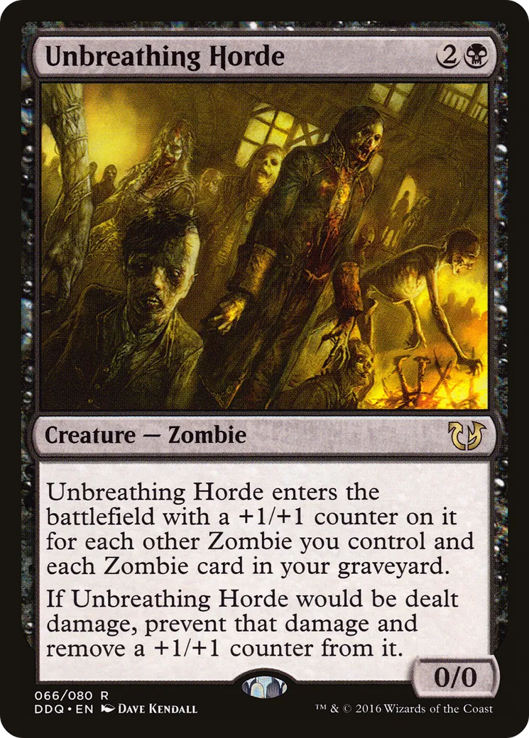 Horde sans souffle — Duel Decks: Blessed vs. Cursed — Magic: The Gathering