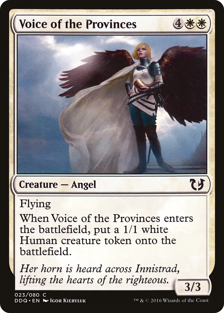 Voice of the Provinces — Duel Decks: Blessed vs. Cursed — Magic: The Gathering