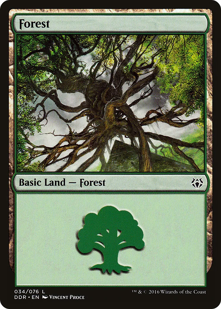Forêt — Duel Decks: Nissa vs. Ob Nixilis — Magic: The Gathering