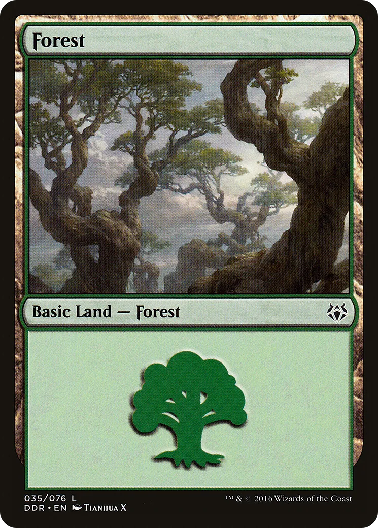 Forêt — Duel Decks: Nissa vs. Ob Nixilis — Magic: The Gathering