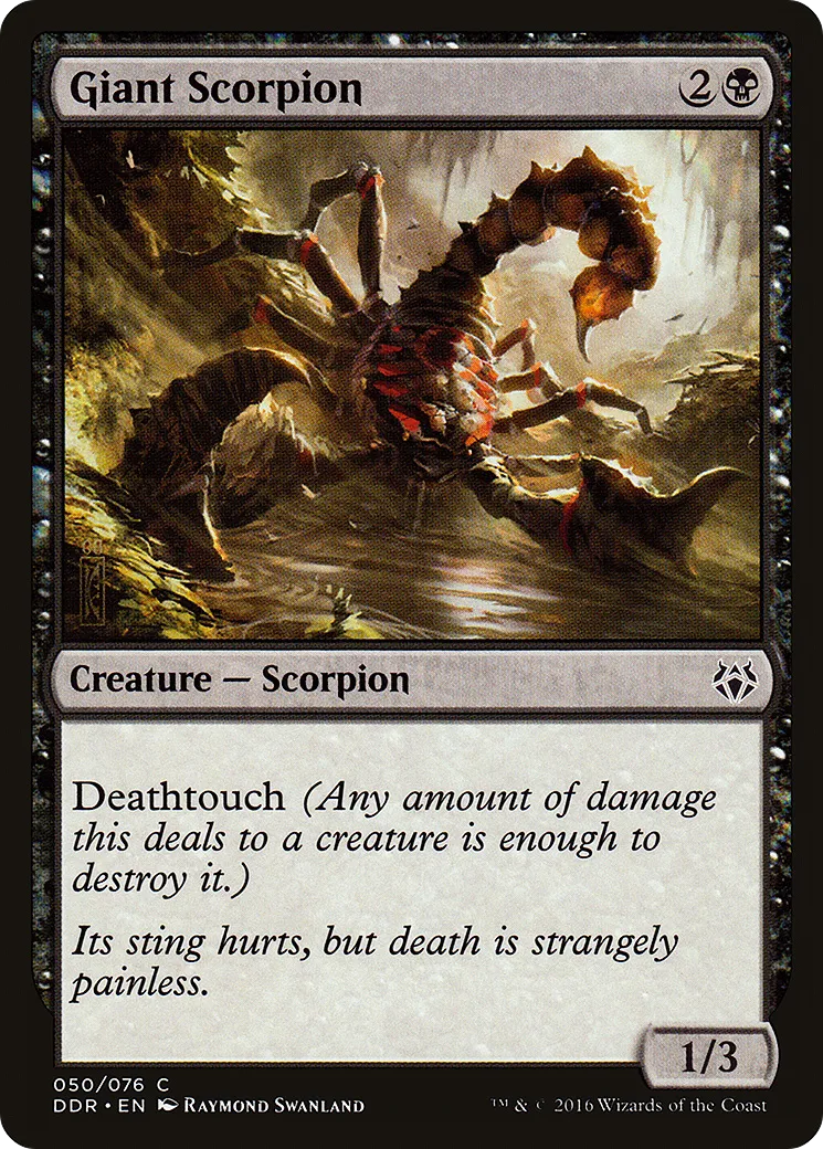Giant Scorpion — Duel Decks: Nissa vs. Ob Nixilis — Magic: The Gathering