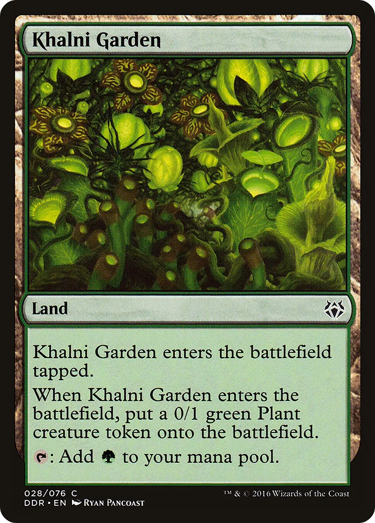Khalni Garden — Duel Decks: Nissa vs. Ob Nixilis — Magic: The Gathering