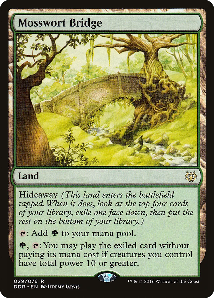 Mosswort Bridge — Duel Decks: Nissa vs. Ob Nixilis — Magic: The Gathering
