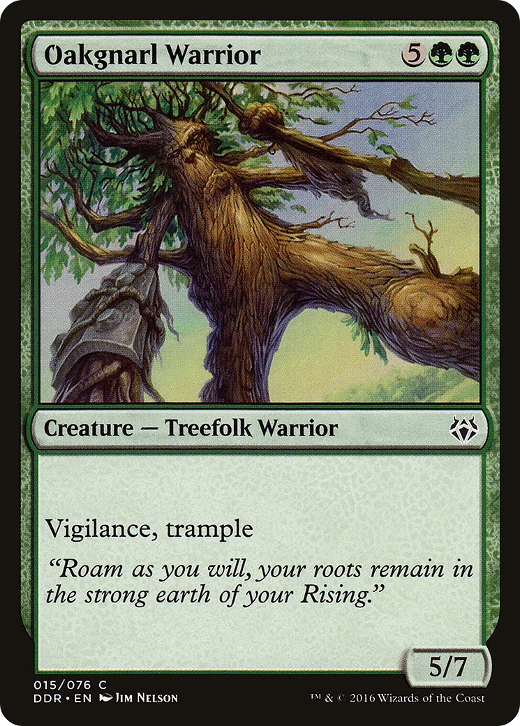 Oakgnarl Warrior — Duel Decks: Nissa vs. Ob Nixilis — Magic: The Gathering
