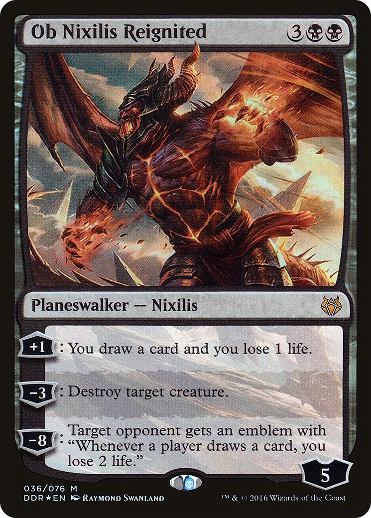 Ob Nixilis ravivé — Duel Decks: Nissa vs. Ob Nixilis — Magic: The Gathering