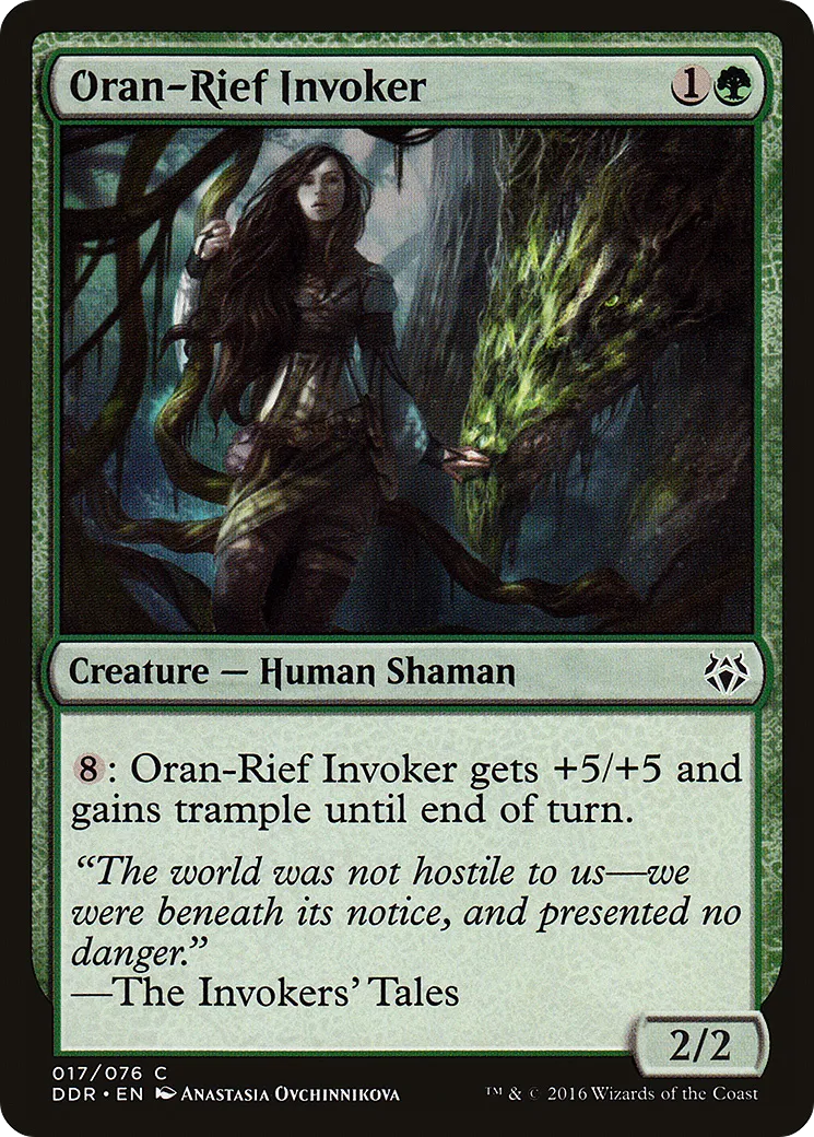 Oran-Rief Invoker — Duel Decks: Nissa vs. Ob Nixilis — Magic: The Gathering