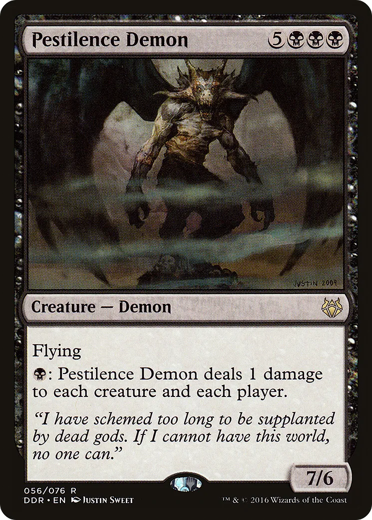 Démon de pestilence — Duel Decks: Nissa vs. Ob Nixilis — Magic: The Gathering