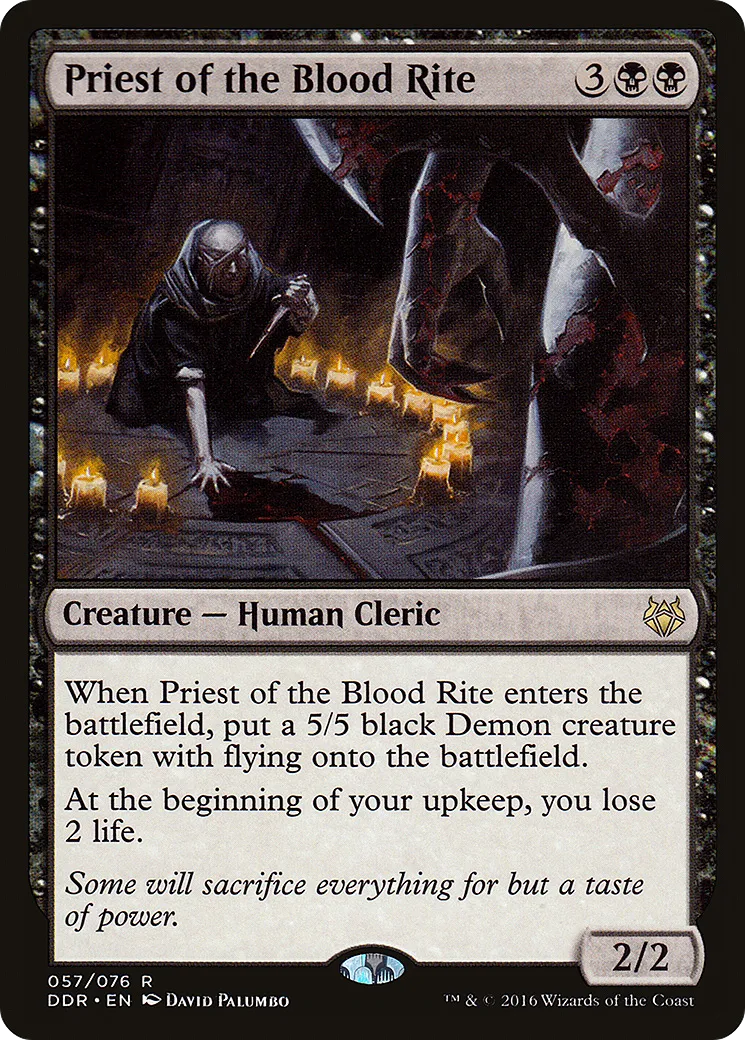 Prêtre du sacre du sang from Duel Decks: Nissa vs. Ob Nixilis - Magic: The Gathering