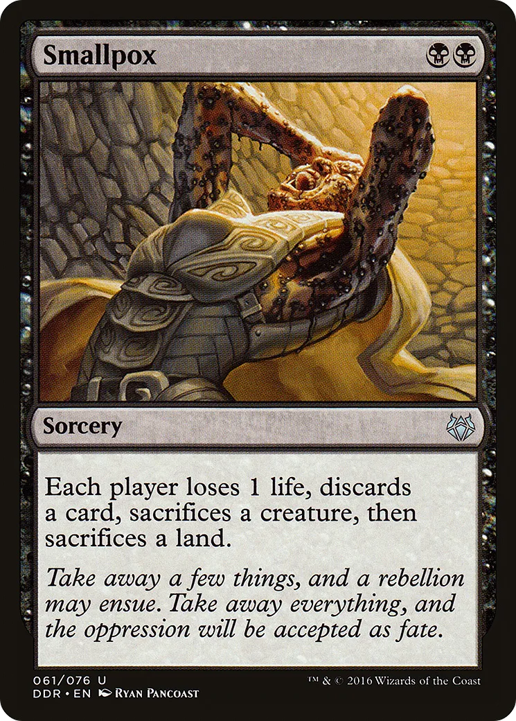 Smallpox — Duel Decks: Nissa vs. Ob Nixilis — Magic: The Gathering