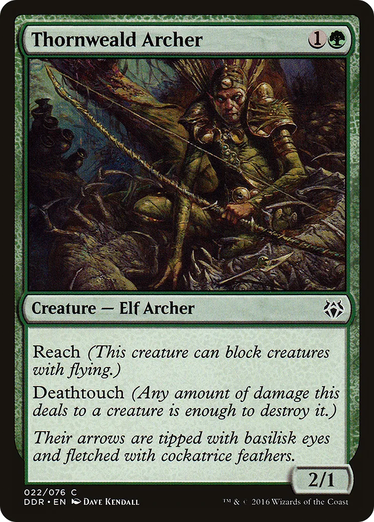 Thornweald Archer — Duel Decks: Nissa vs. Ob Nixilis — Magic: The Gathering