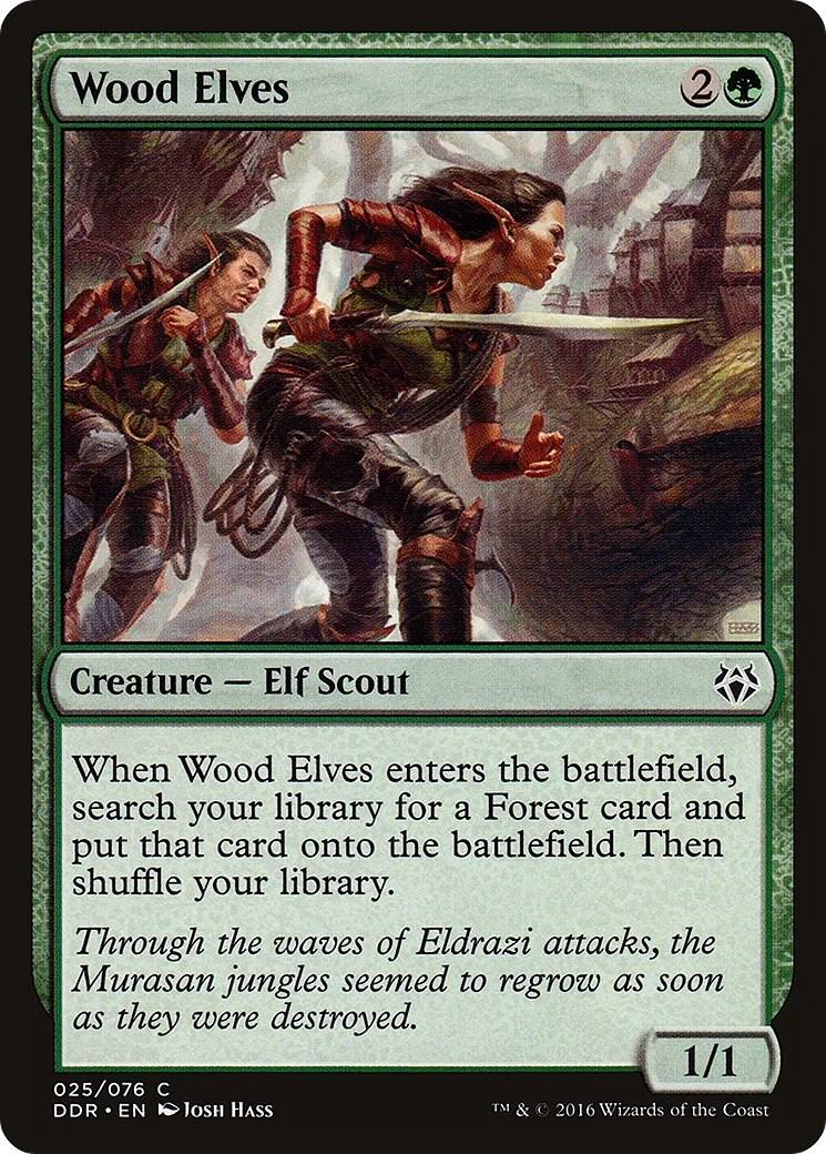 Elfe des bois — Duel Decks: Nissa vs. Ob Nixilis — Magic: The Gathering