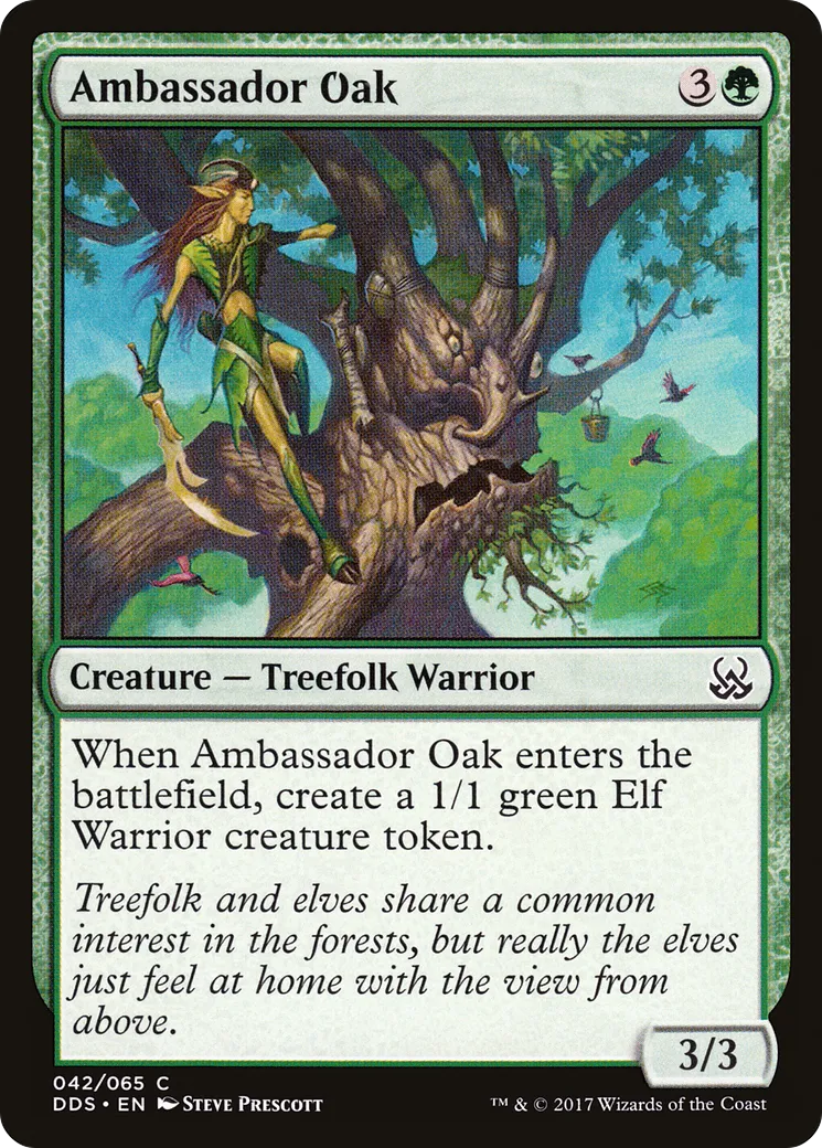 Ambassadeur chêne — Duel Decks: Mind vs. Might — Magic: The Gathering
