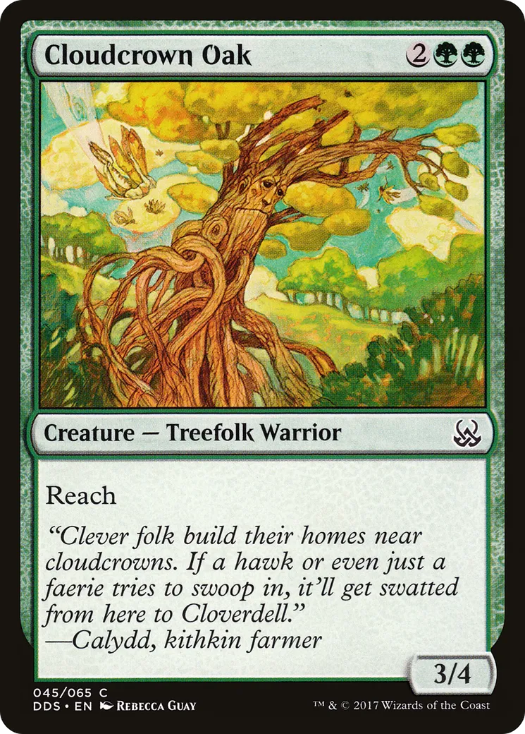 Chêne cimenuage — Duel Decks: Mind vs. Might — Magic: The Gathering