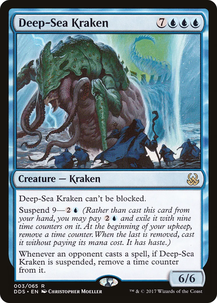 Deep-Sea Kraken — Duel Decks: Mind vs. Might — Magic: The Gathering