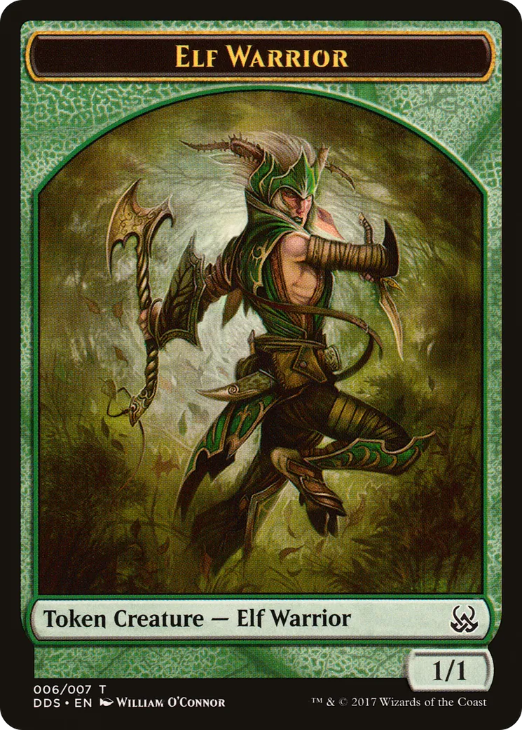 Elf Warrior — Duel Decks: Mind vs. Might — Magic: The Gathering