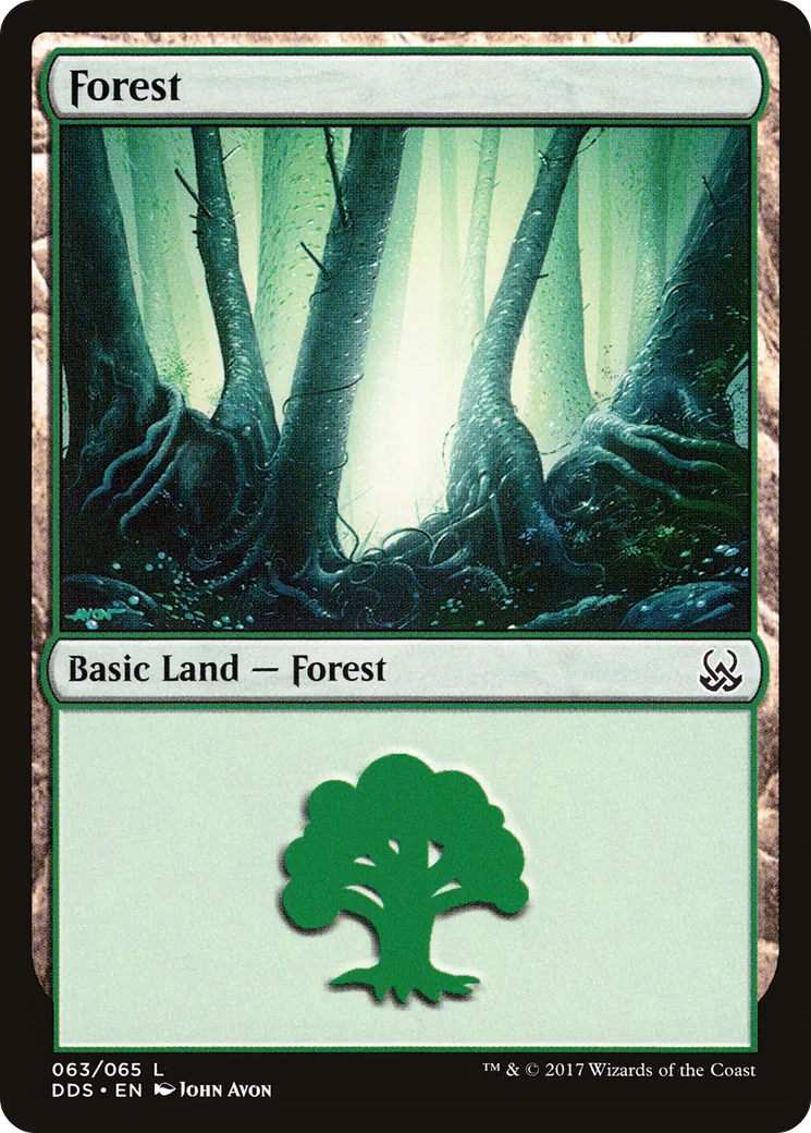 Forêt — Duel Decks: Mind vs. Might — Magic: The Gathering
