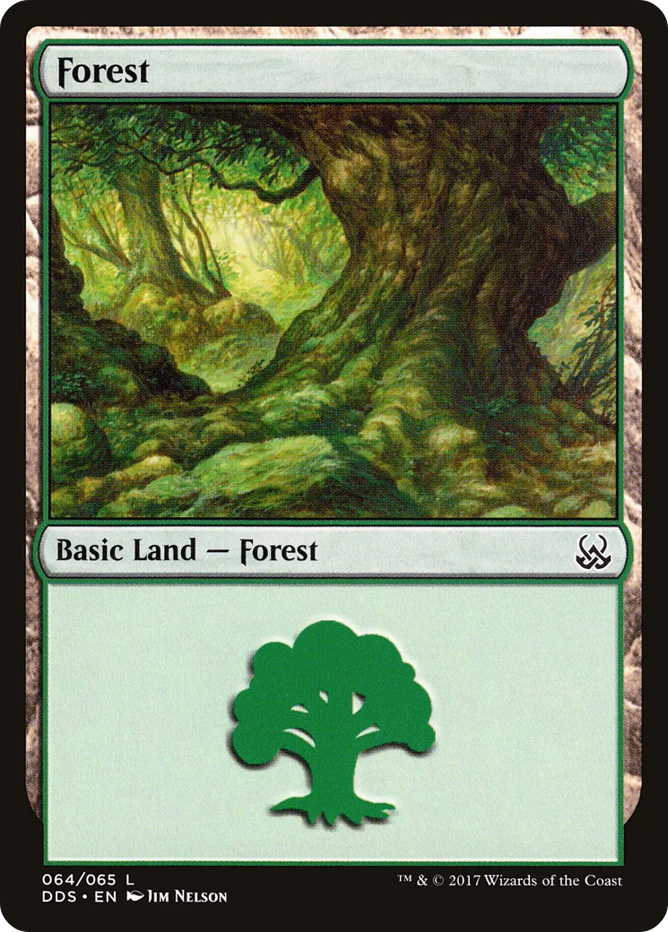 Forêt — Duel Decks: Mind vs. Might — Magic: The Gathering
