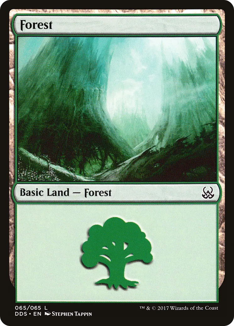 Forêt — Duel Decks: Mind vs. Might — Magic: The Gathering