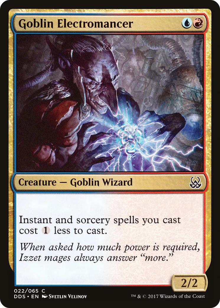 Goblin Electromancer — Duel Decks: Mind vs. Might — Magic: The Gathering