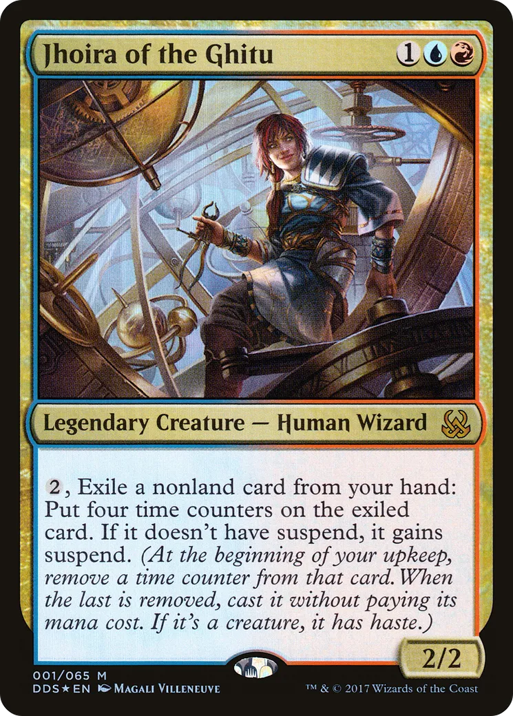 Jhoira of the Ghitu — Duel Decks: Mind vs. Might — Magic: The Gathering