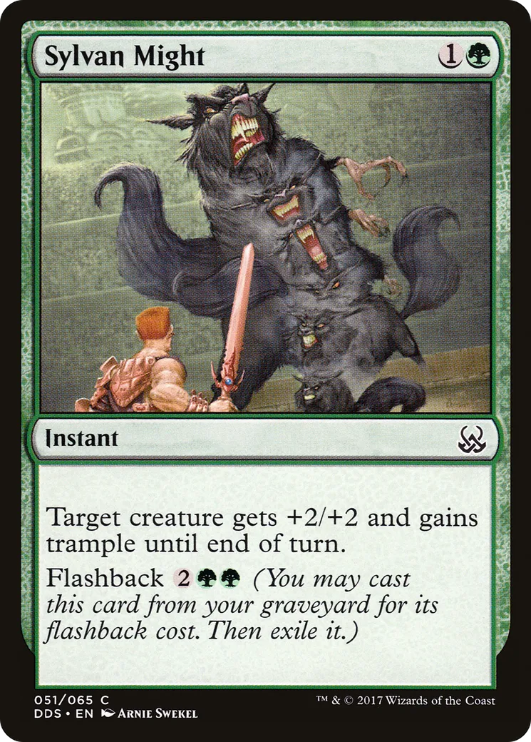 Puissance sylvestre — Duel Decks: Mind vs. Might — Magic: The Gathering