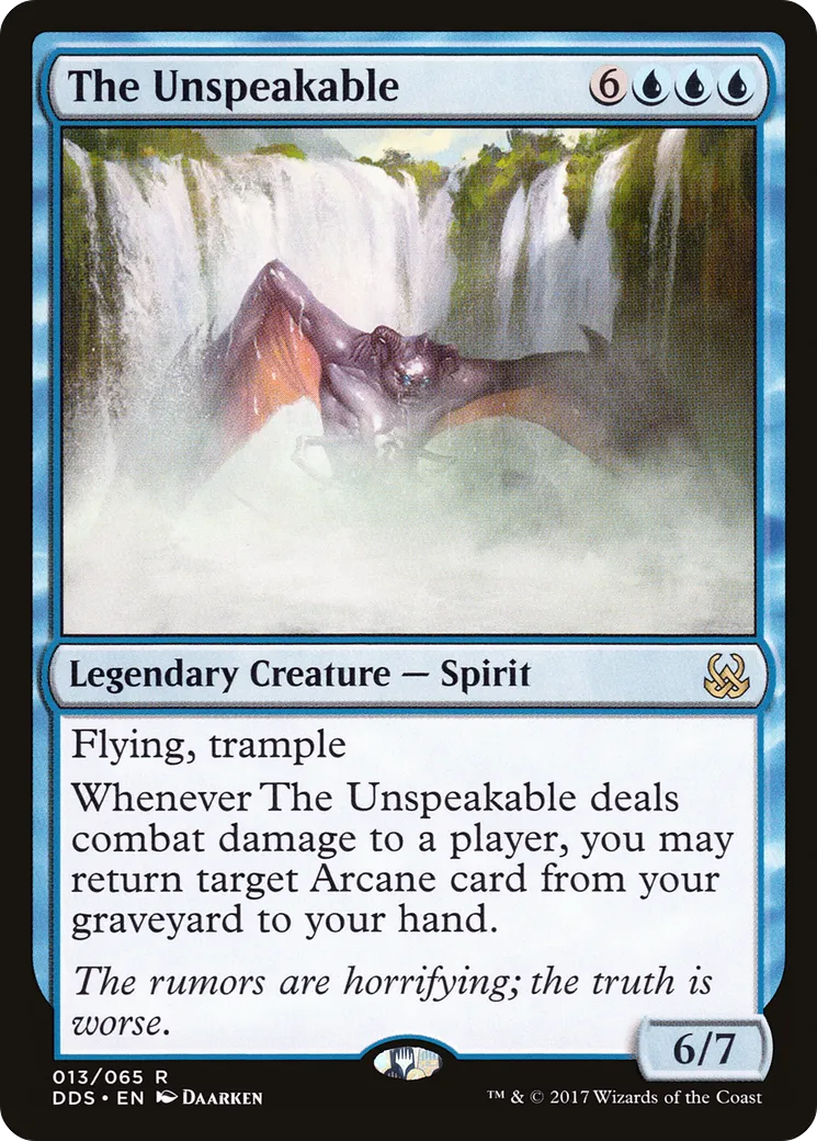 The Unspeakable — Duel Decks: Mind vs. Might — Magic: The Gathering