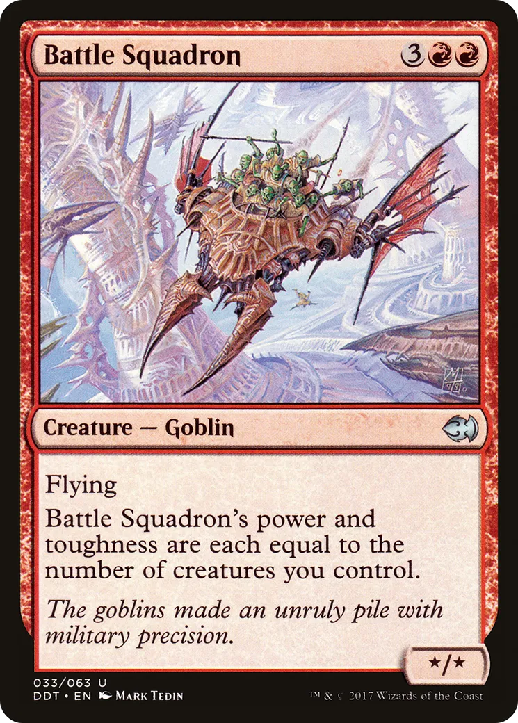 Battle Squadron — Duel Decks: Merfolk vs. Goblins — Magic: The Gathering
