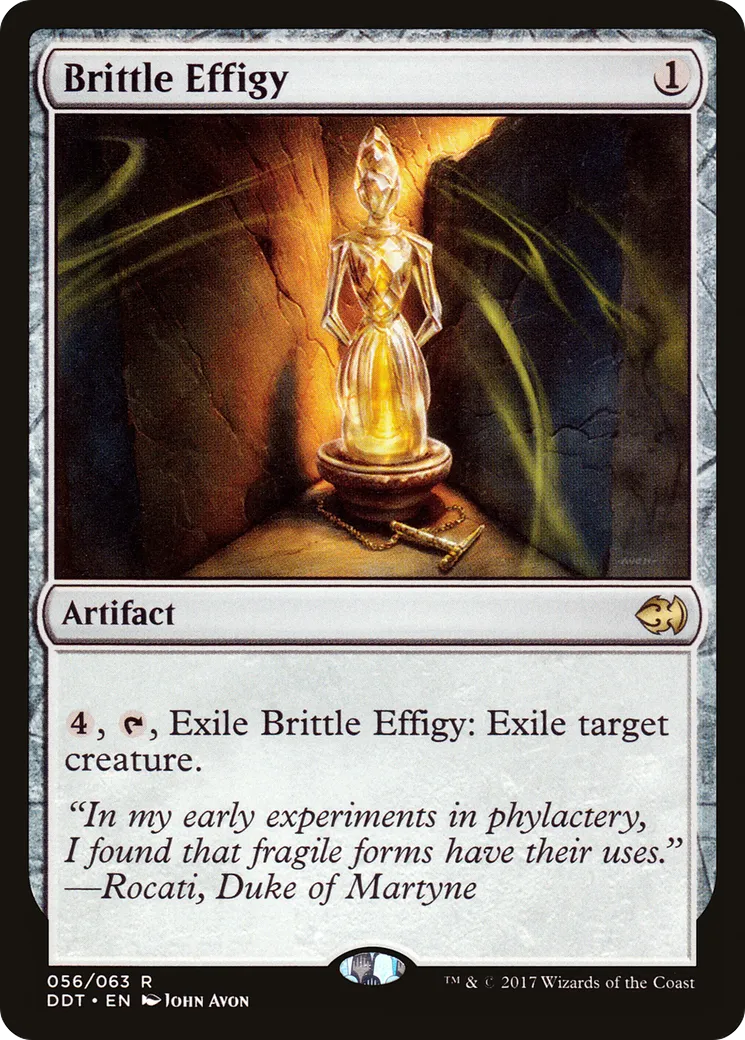 Brittle Effigy — Duel Decks: Merfolk vs. Goblins — Magic: The Gathering