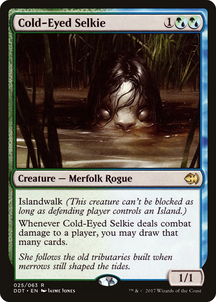 Cold-Eyed Selkie — Duel Decks: Merfolk vs. Goblins — Magic: The Gathering