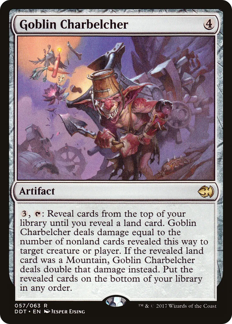 Goblin Charbelcher — Duel Decks: Merfolk vs. Goblins — Magic: The Gathering