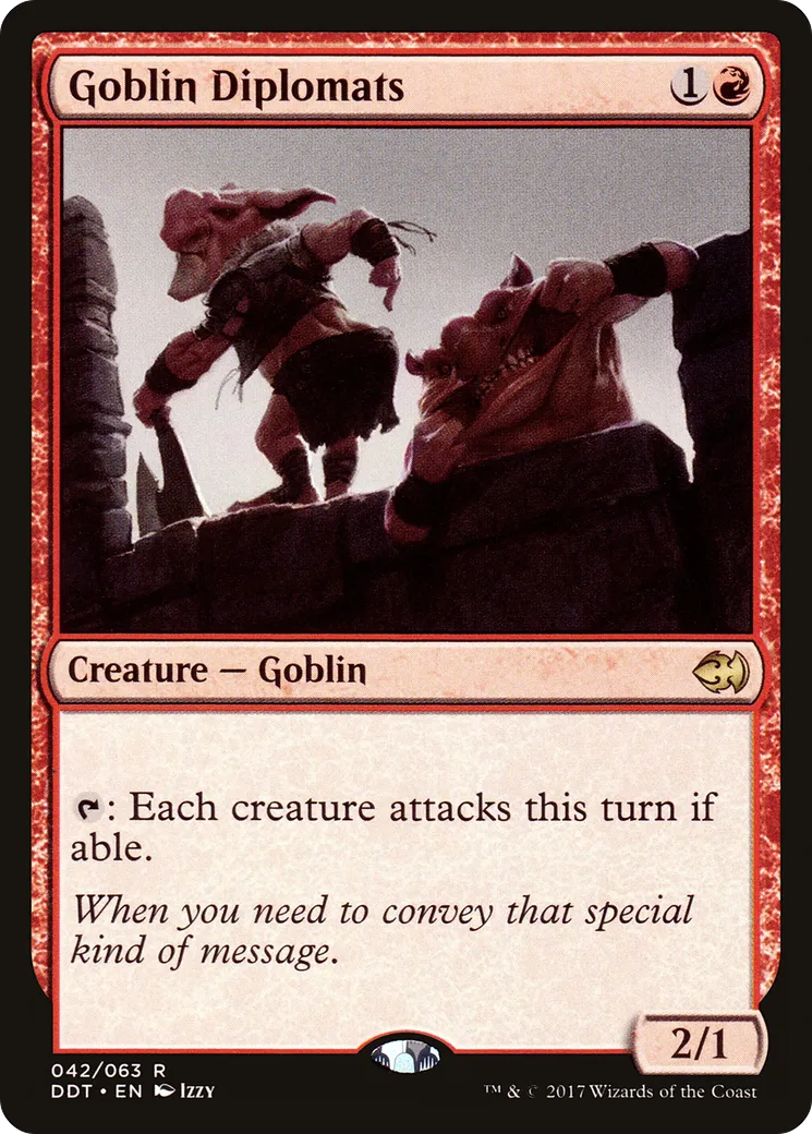 Goblin Diplomats — Duel Decks: Merfolk vs. Goblins — Magic: The Gathering