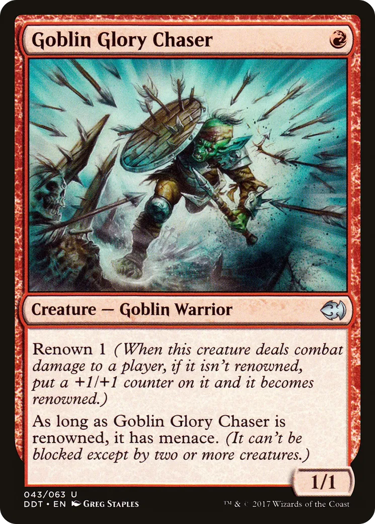 Goblin Glory Chaser — Duel Decks: Merfolk vs. Goblins — Magic: The Gathering