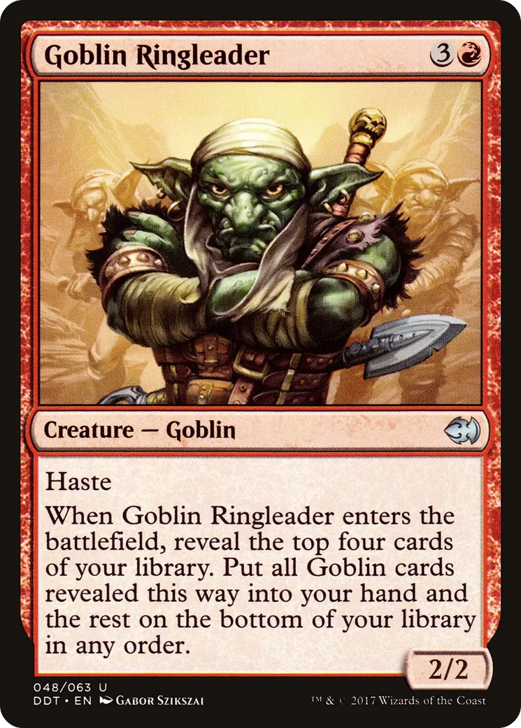 Goblin Ringleader — Duel Decks: Merfolk vs. Goblins — Magic: The Gathering