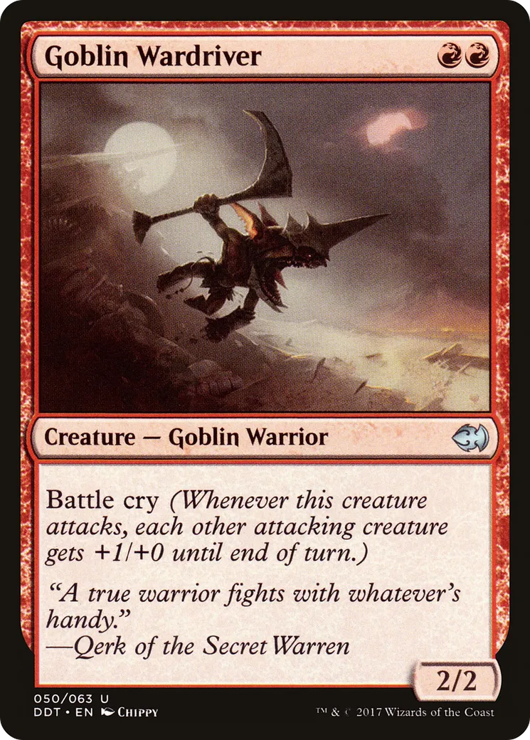 Goblin Wardriver — Duel Decks: Merfolk vs. Goblins — Magic: The Gathering