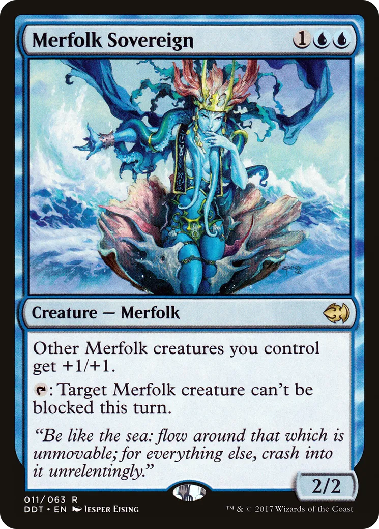 Souveraine ondine — Duel Decks: Merfolk vs. Goblins — Magic: The Gathering
