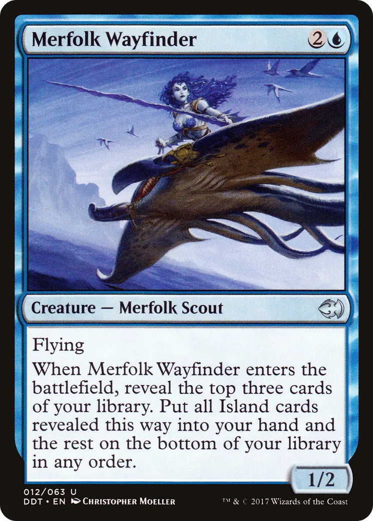 Guidevoie ondine — Duel Decks: Merfolk vs. Goblins — Magic: The Gathering