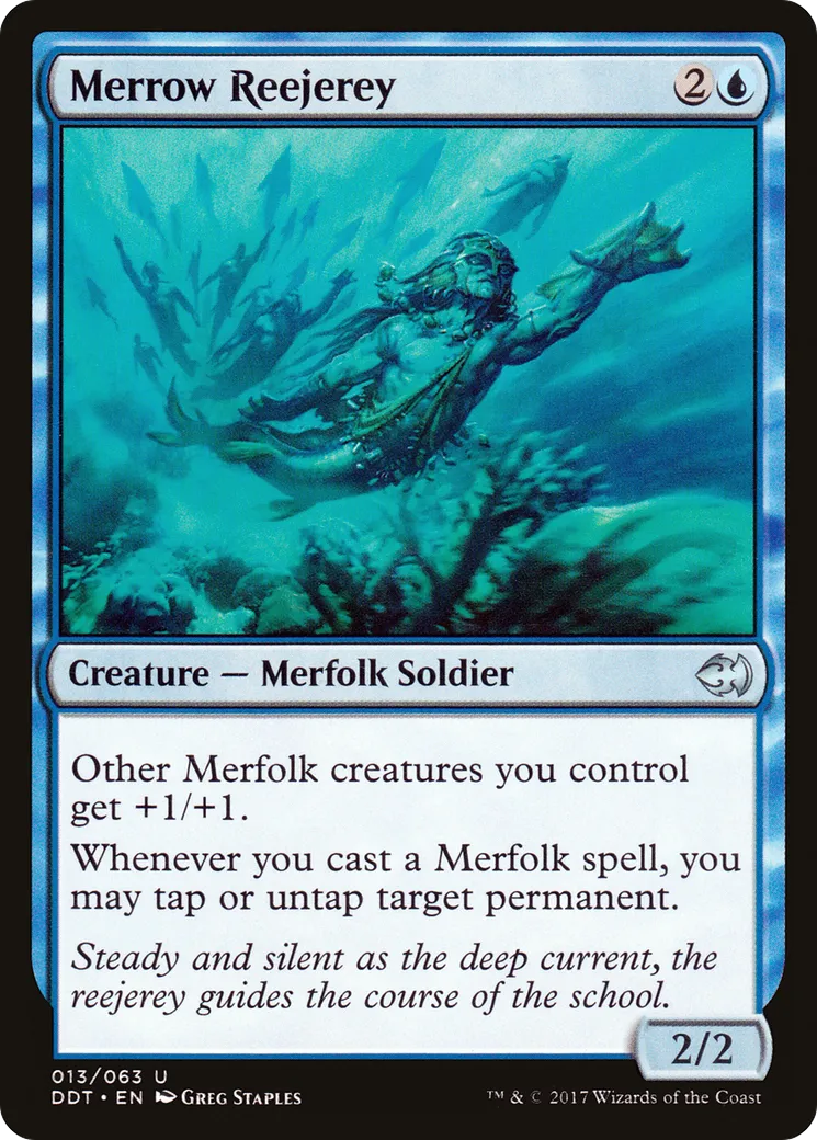 Merrow Reejerey — Duel Decks: Merfolk vs. Goblins — Magic: The Gathering