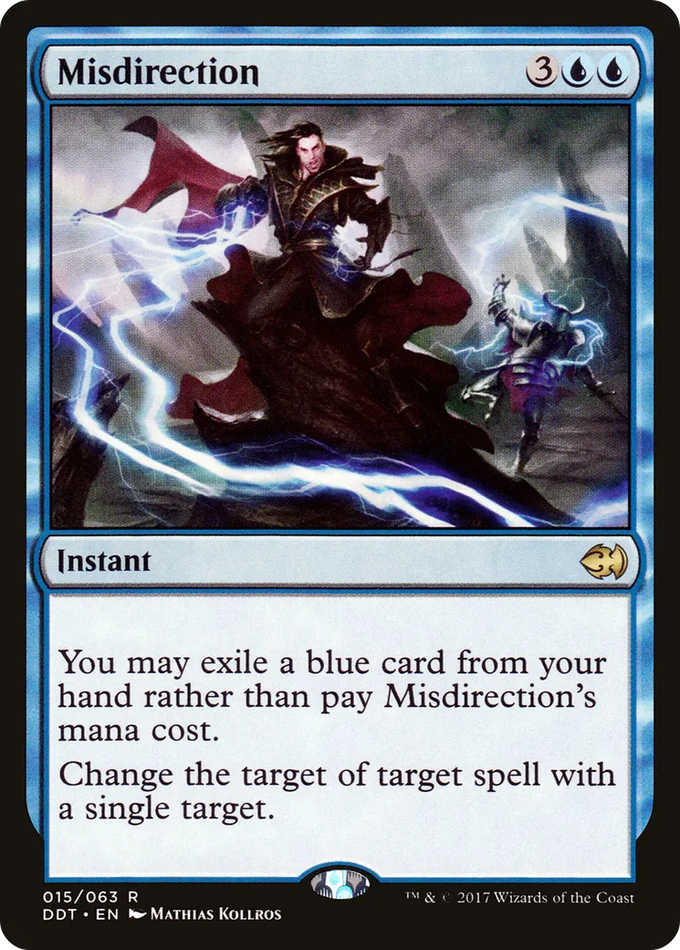 Misdirection — Duel Decks: Merfolk vs. Goblins — Magic: The Gathering