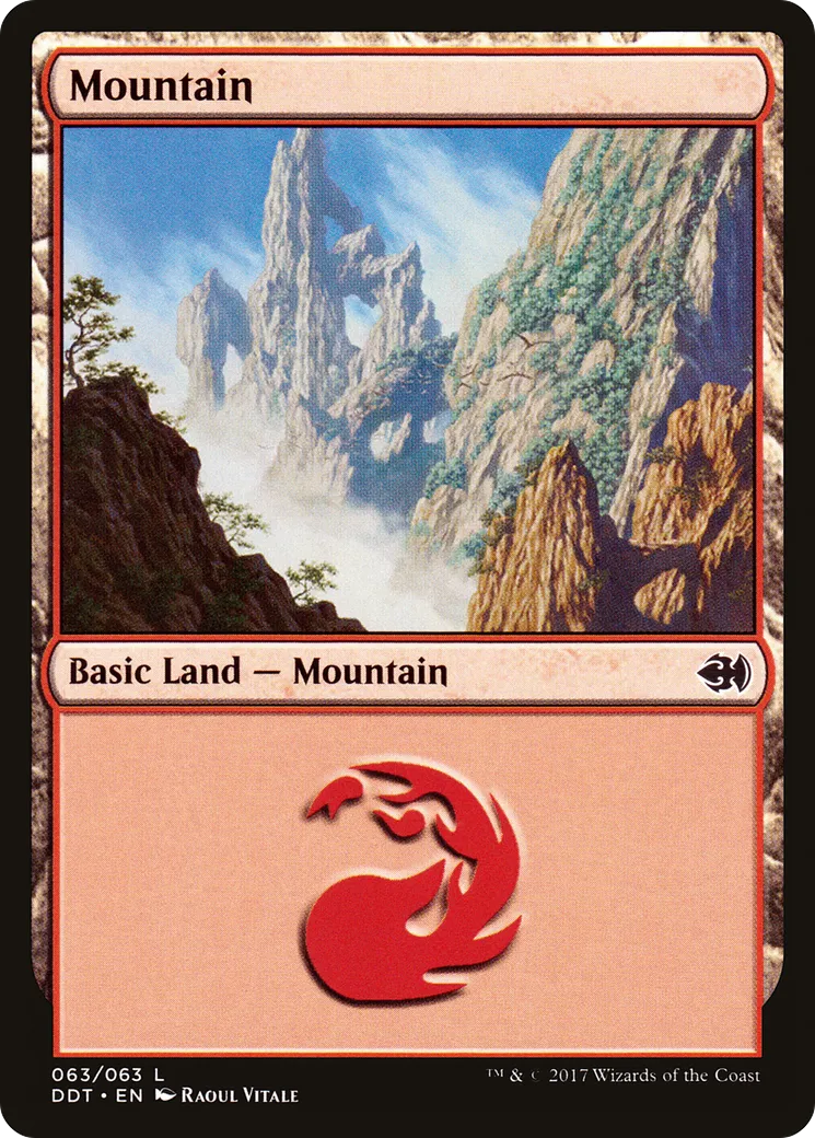 Montagne — Duel Decks: Merfolk vs. Goblins — Magic: The Gathering