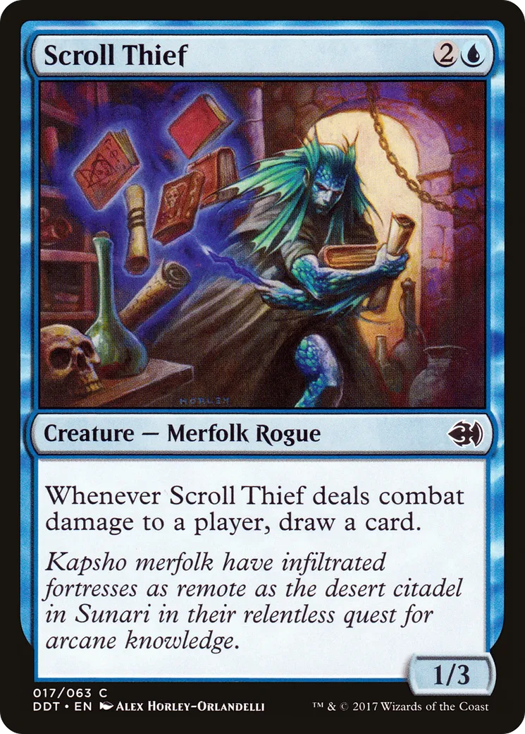 Voleur de parchemin — Duel Decks: Merfolk vs. Goblins — Magic: The Gathering
