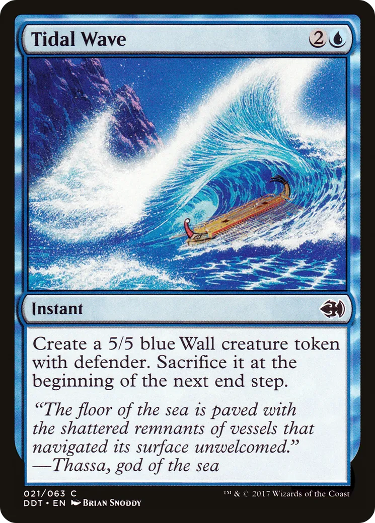 Raz de marée — Duel Decks: Merfolk vs. Goblins — Magic: The Gathering