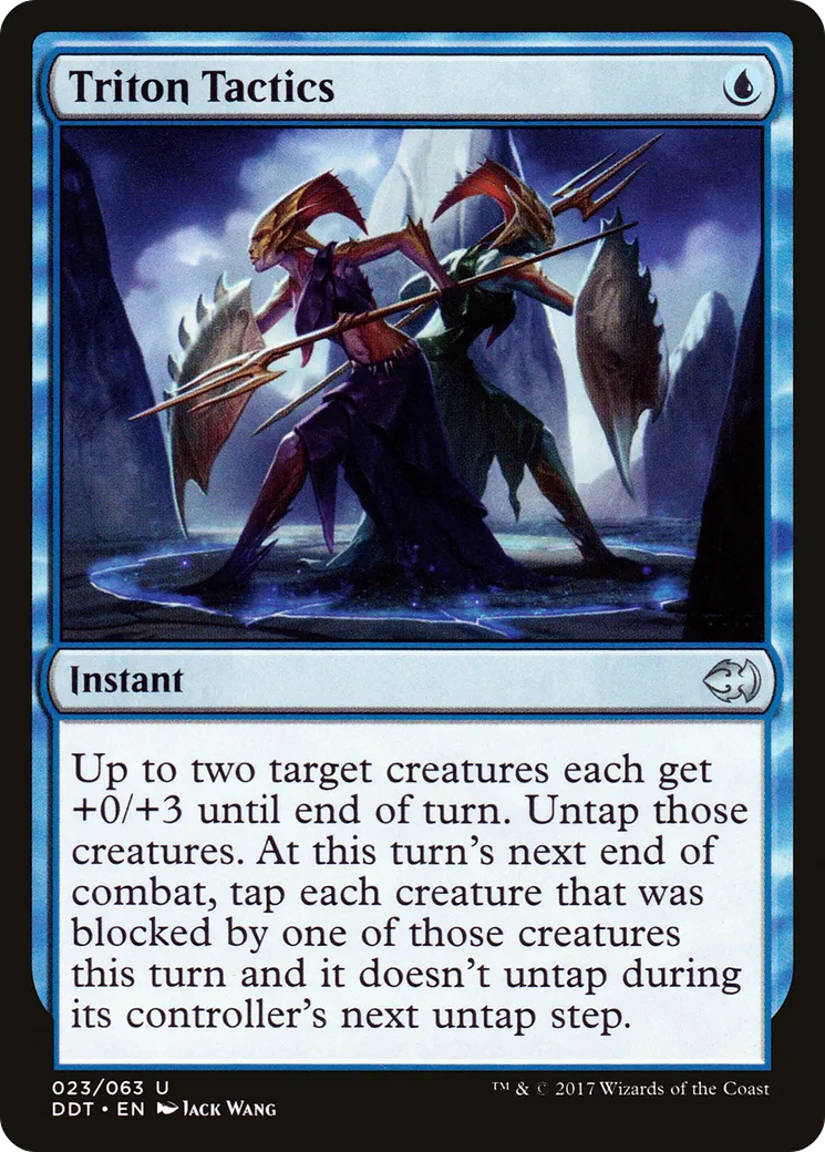 Triton Tactics — Duel Decks: Merfolk vs. Goblins — Magic: The Gathering